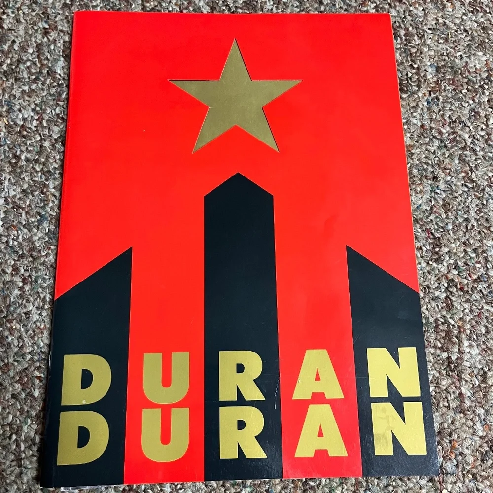 Vintage Duran Duran 1987 "Strange Behaviour Tour" Concert Book - Picture 1 of 11